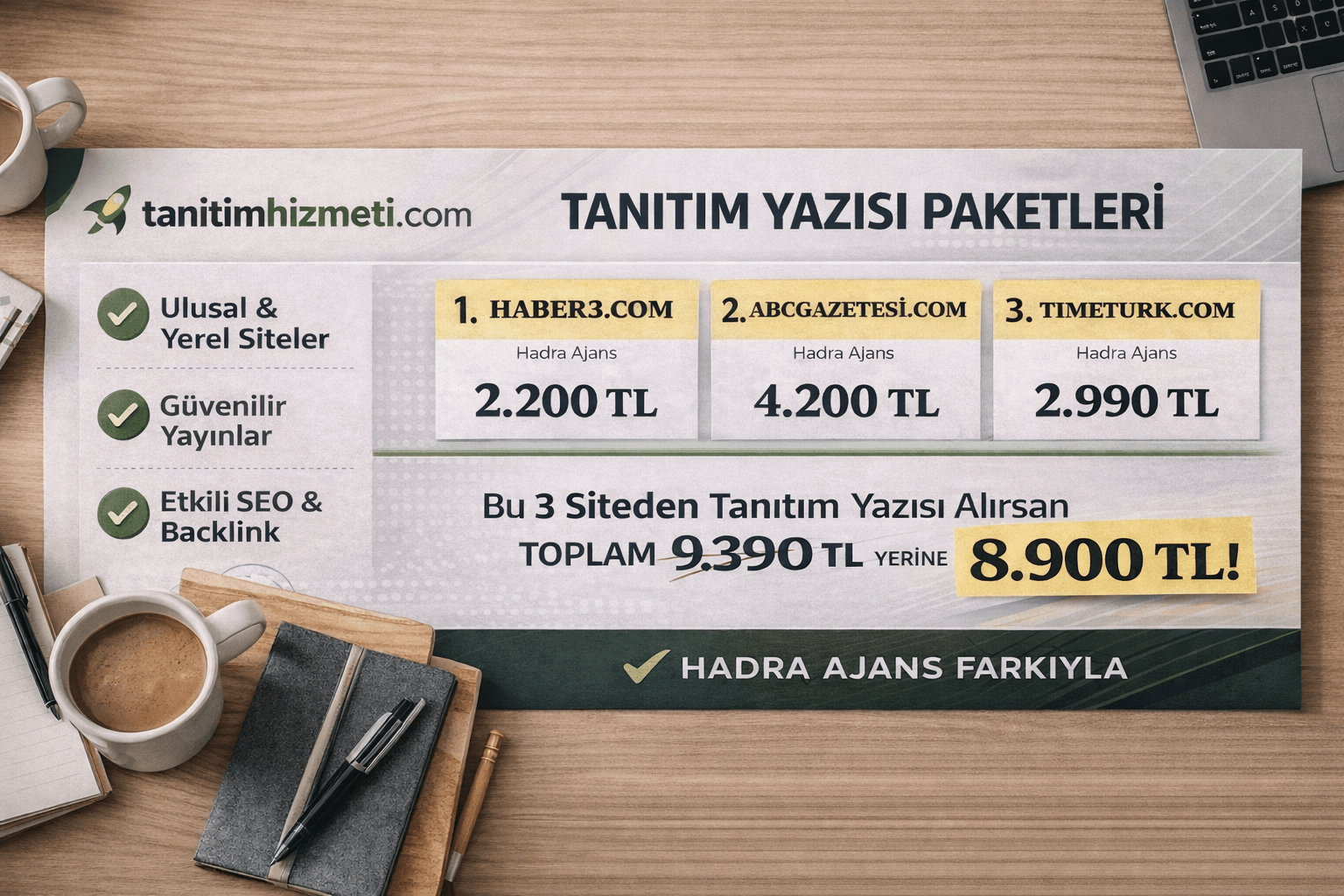 🚀 Ulusal Haber Sitelerinde Tanıtım Yazısı Paketleri ile Markanı Zirveye Taşı!